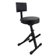 thumbnail image 4 of Taburete plegable para guitarra, trono de tambor para músico, asiento acolchado, silla portátil, trono de tambor, taburete ajustable para adultos y, 4 of 9