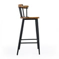 thumbnail image 6 of Butler Specialty Company Merrick Wood And Iron  Spindle Bar Stool - Natural, 6 of 6