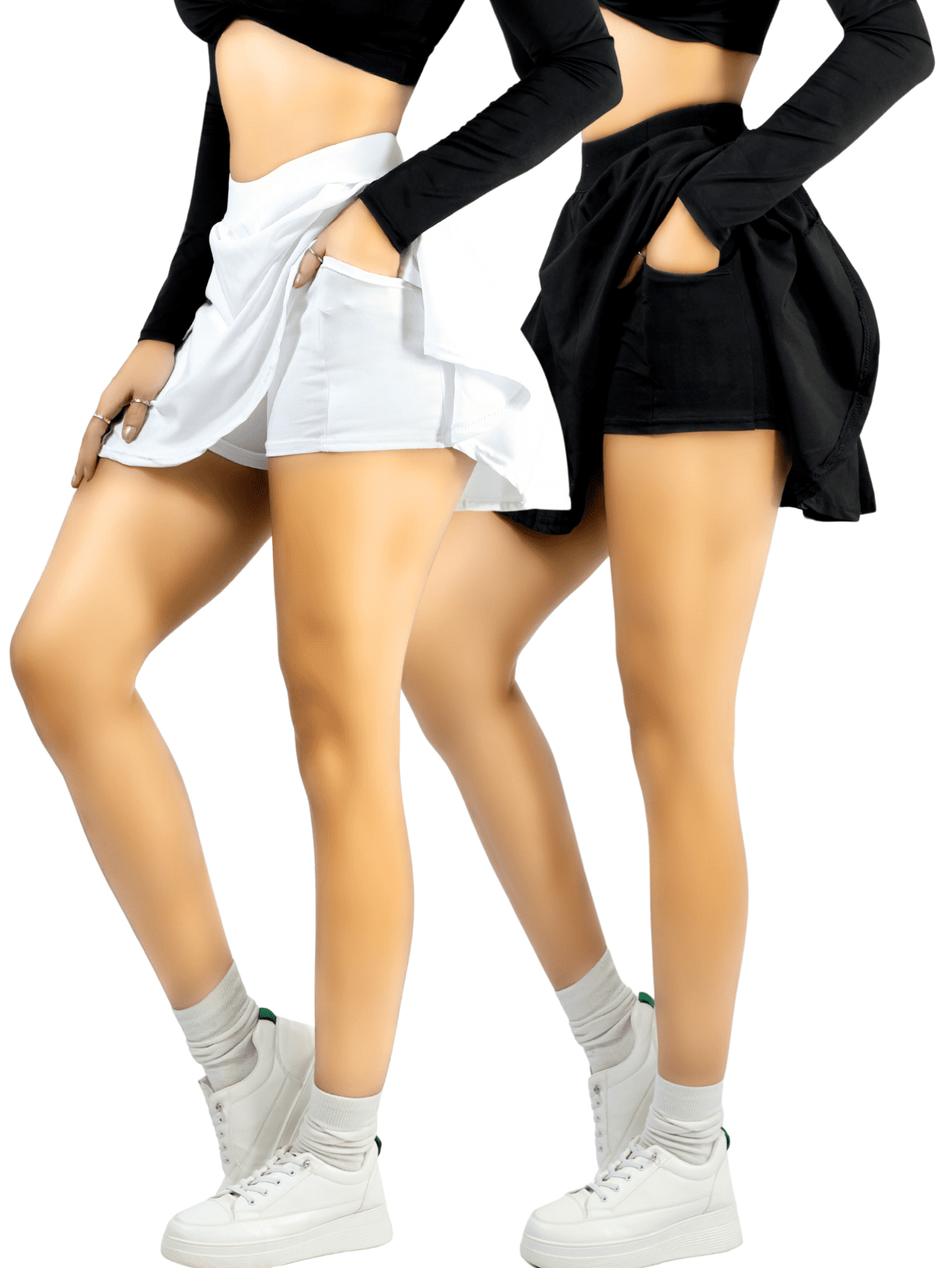 Hacer Ejercicio Falda Shorts Deportivas Short Licra Mujer Faldas