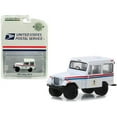 thumbnail image 1 of Greenlight 29997 1971 Jeep DJ-5 United States Postal Service USPS Blanc Passe-Temps Exclusif 1-64 Voiture Modèle Moulée sous Pression, 1 of 1