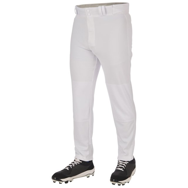 Pantalón de Béisbol CHAMPRO Triple Crown 2.0 Corte Cónico Tela TEK-KNIT con Rodillas Reforzadas Blanco L