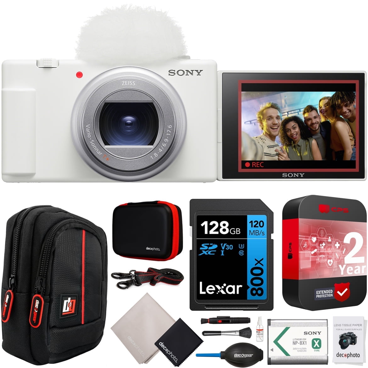 Sony ZV-1 II Vlog Camera 4K Video & 20.1MP for Content Creators