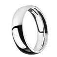 thumbnail image 3 of Matching His and Hers Wide 316L Steel Wedding Bands Ring Set for Him and Her (8/7), 3 of 4
