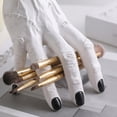 thumbnail image 3 of Desk Organizer, White Creative Hand Shaped, 1 Piece, For Home Decor Makeup Brush Pen Storage Desktop Decoration, 3 of 4