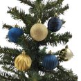 thumbnail image 2 of Holiday Time 24-Count Shatterproof Ornaments-Blue/Gold, 2 of 5