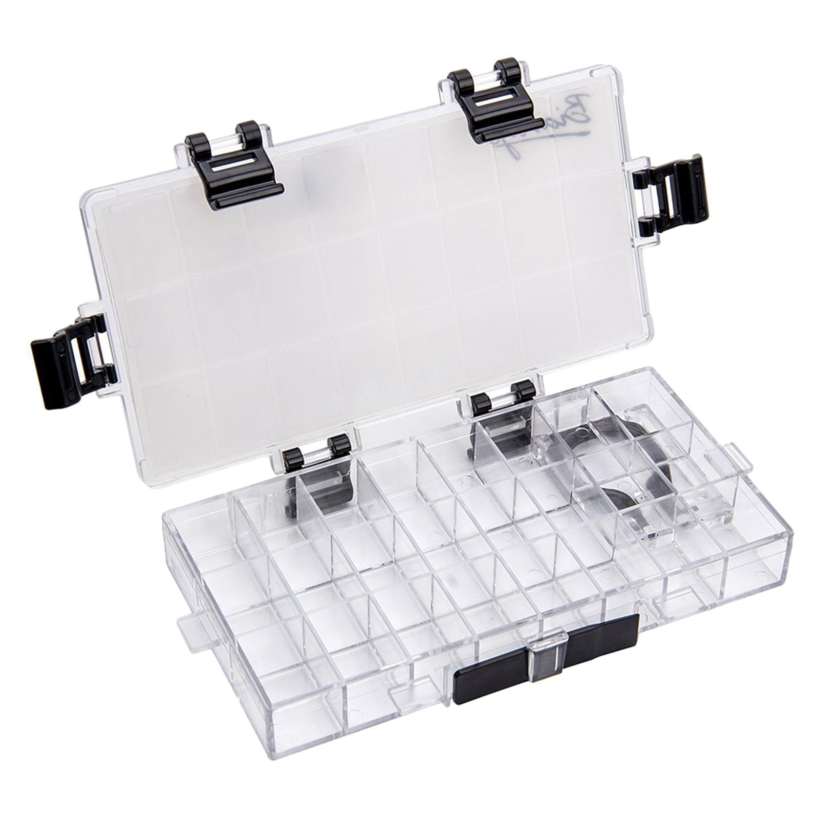 Milageto 2X Watercolor Palette Box Airtight 24 Deep Wells Paints Container Art Supplies