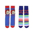thumbnail image 6 of Child's Play Chucky Adult Good Guys 2 Pair Crew Socks For Men And Women, 6 of 7
