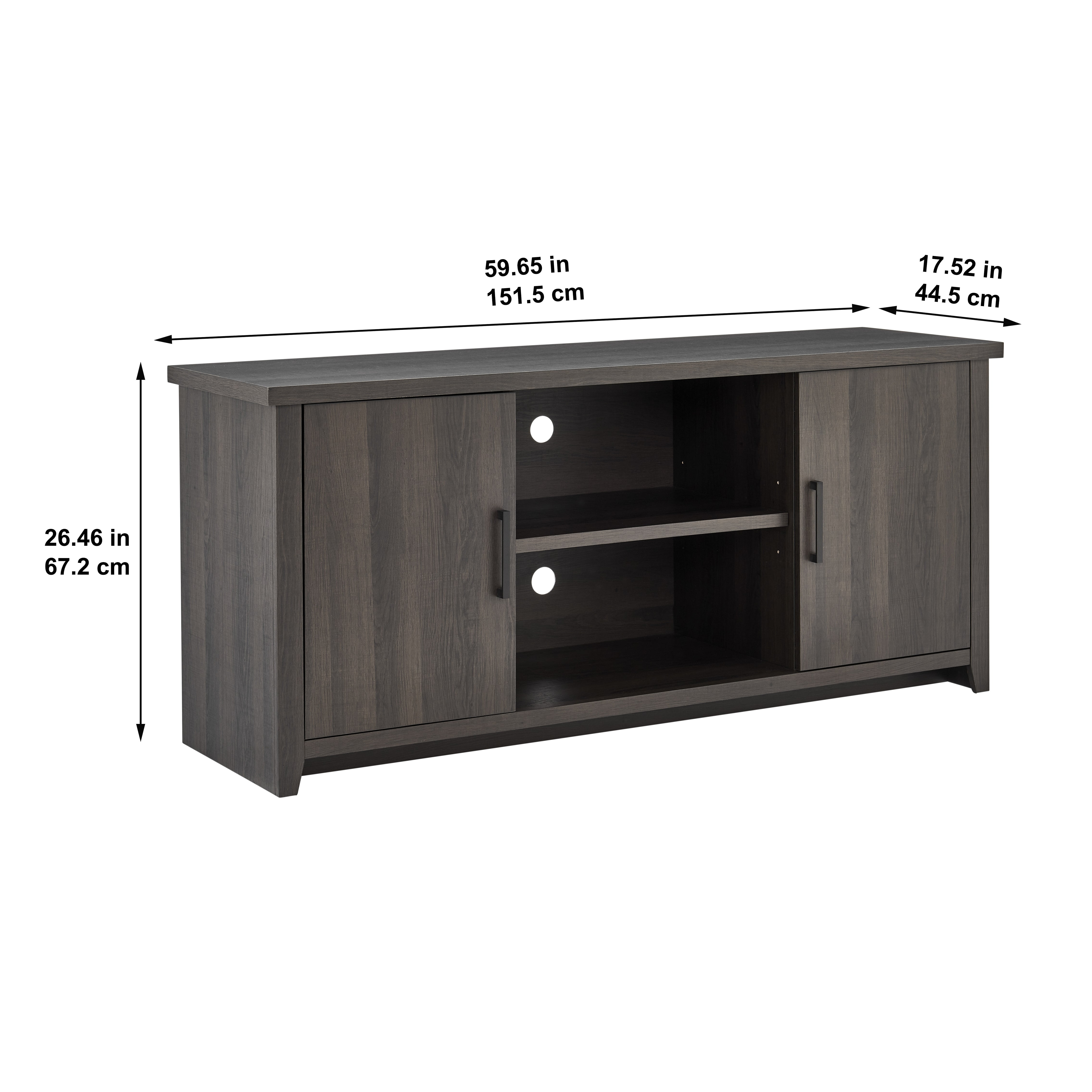 Mainstays TV Stand for TVs up to 65", Espresso