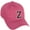 Hot Pink, variant on Classic 3D Varsity White Black Initial A to Z Letters Baseball Cap Dad Hat, Royal Hat Letter B