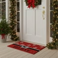 thumbnail image 4 of Calloway Mills 101812436 24 x 36 in. Believe Rectangular Doormat - Red, White & Black, 4 of 7