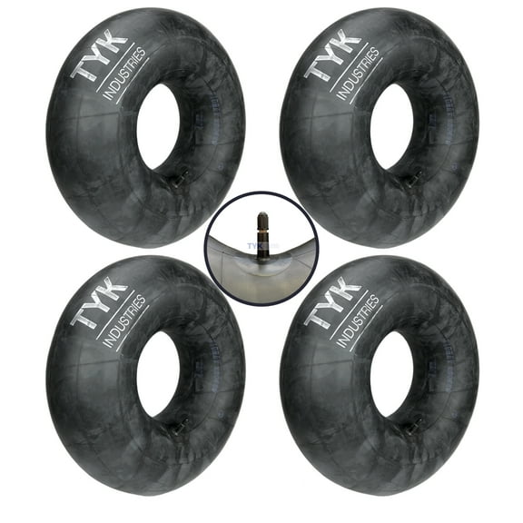 TYK Industries Butyl Rubber Radial Tire Inner Tubes, Multi-Fitment, 4 Pack (225/75R15, 235/75R15)