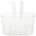 thumbnail image 1 of Multifunctional Transparent Storage Basket with Handle for Kitchen and Bathroom Pet and Pp Material Portable 1Pack, 1 of 4