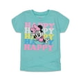thumbnail image 2 of Disney Minnie Mouse Little Girls Crossover T-Shirt and Leggings Outfit Set Infant to Big Kid, 2 of 5
