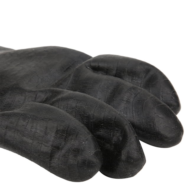 Guantes De Seguridad Resistentes Al Fuego De 18 Pulgadas, Guantes De Neopreno Pesados ignífugos A Prueba De Aceite Para Horno