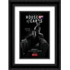 House of Cards 20x24 Double Matted Black Ornate Framed Movie Poster Art Print