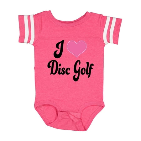 

Inktastic I Love Disc Golf Gift Baby Boy or Baby Girl Bodysuit