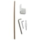 thumbnail image 1 of Juego de reparación de clavijas para puente de guitarra, accesorio compacto y portátil para instrumentos musicales. Blanco, 1 of 9