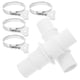 thumbnail image 2 of 1 Juego de acoplamiento de conector de manguera de piscina para manguera de 1-1/4 pulgadas o 1-1/2 pulgadas para aspiradora de piscina y bomba de filtro, accesorios para mangueras de piscina, 2 of 5