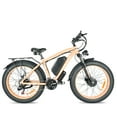 thumbnail image 5 of Dual Motor Electric Bike for Adult, 48V 20Ah Battery, 26" Fat Tire E-Bike  for Off-Road Mountain Snow, 5 of 10