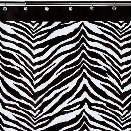 Creative Bath Zebra Shower Curtain