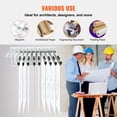 thumbnail image 6 of VEVOR Wall-Mounted Blueprint Holder with 12 Pivot Brackets, 6 of 12