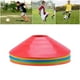 thumbnail image 3 of Paquete de 25 piezas de juegos de conos de disco, equipo de entrenamiento deportivo con soporte para fútbol, ​​entrenamiento de fútbol y más (rojo + amarillo + naranja + verde + azul), 3 of 7