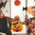 thumbnail image 7 of Boovnll Halloween Bucket Basket Bags, Felts Pumpkin Trick or Treat Bags, Halloween Candy Bags Treat Bags for Kids, Halloween Basket, Halloween Treat Bags, Halloween Bags, 7 of 7