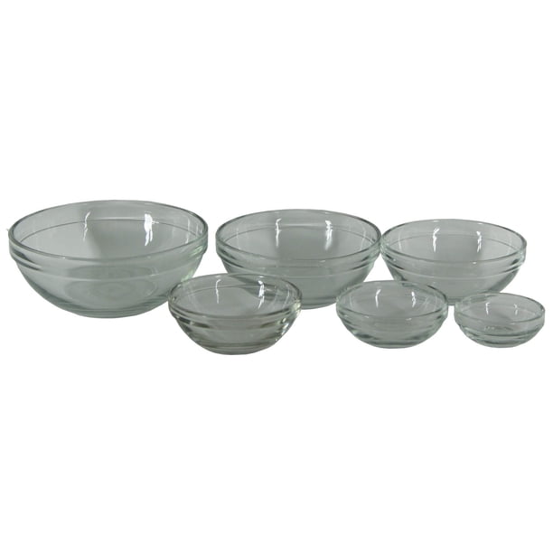 Anchor Hocking 92025l11 6 Piece Prep Bowl Set,No 92025L11 - Walmart.com