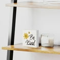 thumbnail image 5 of Zomyto 7x7 Inches Inspirational Be Kind Wooden Box Sign Decorative Kindness Wood Box Sign Sunflower, 5 of 7