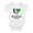 Auntie, variant on I Heart My Brazilian Daddy Brazil Love Flag Baby Bodysuit (White, 0-3 Months)
