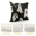 thumbnail image 4 of SHANXI Halloween Happy Halloween Black Happy Halloween Sofa Bed Outdoor Car ation 24x24in, 4 of 5