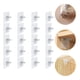 thumbnail image 5 of 20 soportes para separadores de armario, sin clavos, transparentes, 5 of 7