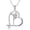 Gymnastics Dome, variant on Dance Necklace for Women 925 Sterling Silver Dance Necklace Love Heart Ballet Dancer Pendant Necklace Inspirational Jewelry Dance Recital Gift for Women Ballet Lover