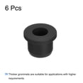 thumbnail image 3 of Unique Bargains Rubber Grommet Mount Dia 33/64' (13mm) Round T Type for Wire Protection 6 Pack, 3 of 5