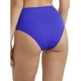 thumbnail image 2 of Women's Pour Moi 36046 Space Frill High Leg/Waist Control Swim Bottom (Ultramarine XS), 2 of 2