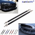 thumbnail image 3 of Car Splitter Rods Racing Adjustable Front Rear Bumper Lip Support Strut Brace Tie Pull Bar Kit 75/100/150/200mm, 3 of 6