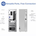 thumbnail image 6 of Lenovo IdeaCentre 3 Daily SFF Desktop, Intel Celeron G6900, 8GB RAM, 512GB SSD, Wi-Fi 6, Wired KB & Mouse, Bluetooth, HDMI, VGA, Windows 11 Home, Grey, 6 of 6