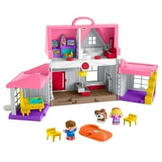 Fisher-Price Little People Big Helpers Home Pink (Frustration Free Packaging) Doll Playset