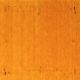 thumbnail image 1 of Ahgly Company Machine Washable Indoor Square Abstract Yellow Contemporary Area Rugs, 5' Square, 1 of 4