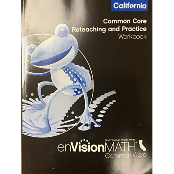 Pre-Owned EnVision Math CA Common Core Reteaching and Practice Workbook Grade 2 Elementary, 9780328790753, 0328790753, Paperback,