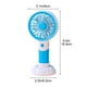 thumbnail image 2 of Ventilador de mano portátil Ventilador de mano de escritorio para estudiantes Ventilador de mano USB recargable Mini ventilador, 2 of 7