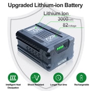BOTKK 3000mAh Replacement for Greenworks 82V Battery 82BA26 82CS34 Cordless Power Tools