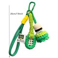 thumbnail image 3 of Fitness Accessories Badminton Badminton Keychain Removable Keyring Perfect For Outdoor Decoration And Fitness Enthusiasts Motivational For Everyone Badminton Keychain Set, 3 of 4
