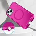 thumbnail image 5 of I-HONVA For iPhone 13/14/15 Case Compatible with MagSafe,3-Layer Military Grade Drop Protection Anti-Slip Rugged Shockproof Dustproof Protection6.1 inch Phone Case,Rose Gray, 5 of 7