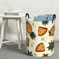 thumbnail image 6 of ZICANCN Laundry Basket Organizer, Pineapple Fruit Seamless Pattern Collapsible Hamper for Bathroom Bedroom Laundry Room, Medium Size, 6 of 7