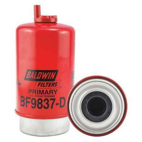 BALDWIN FILTERS BF9837-D Fuel Filter,6-25/32 x 3-9/32 x 6-25/32In