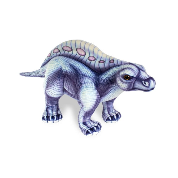 Real Planet 14.5" Blue Lotosaurus Dinosaur Realistic Stuffed Animal, Dinosaur Plush Toy & STEM Learning Gift for Birthday Boys & Girls