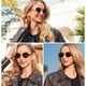 thumbnail image 2 of Gafas de Sol RayGaze Retro Ovaladas con Protección UV400 para Mujeres, 2 of 6