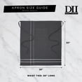 thumbnail image 2 of DII Blue Bistro Chambray Apron, 2 of 4