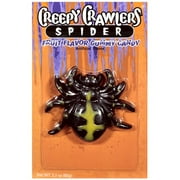 Creepy Crawlers: Spider Fruit Flavor Gummy Candy, 2.1 oz